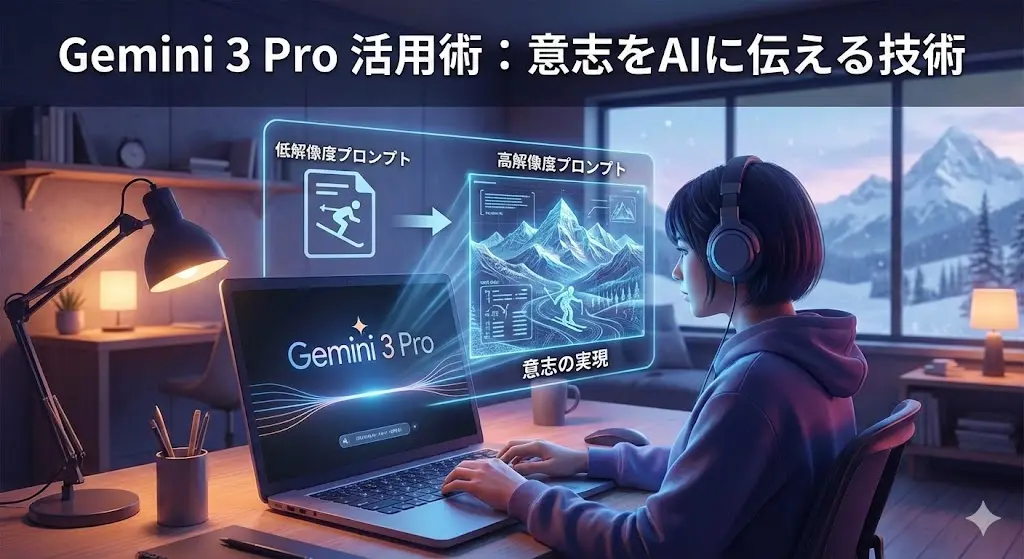 2025-12-11: Gemini3 Pro活用技:意識をAIに伝える技術