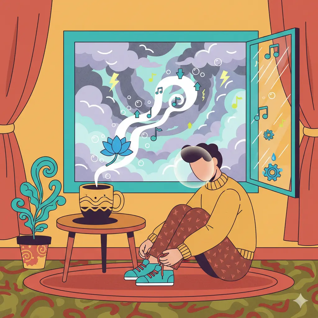 何もしたくない日の処方箋。曇り空の下で『散歩』から始める気分転換の魔法